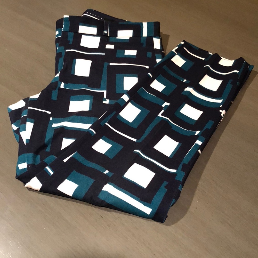 Fun patterned dress pants